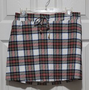 Jess Lea Chic Plaid Skort with Drawstring